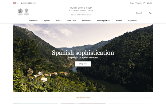 Berry Bros & Rudd screenshot