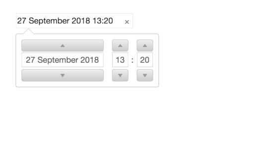 Date ant Time Picker plugin screenshot